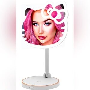Impressions Vanity Hello Kitty Tabletop Mount LED Rechargeable Mirror